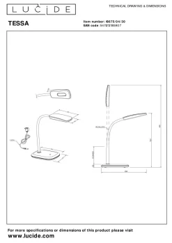 Schreibtischleuchte TESSA