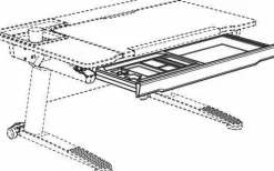 Schubkastenauszug PAIDI JARO