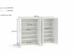 Schuhschrank MISTER BIANCO