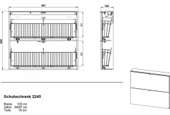 Schuhschrank vito RENELL