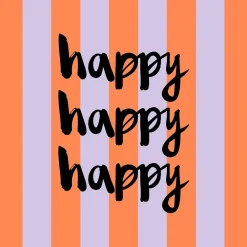 Servietten HAPPY