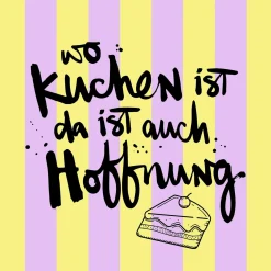 Servietten KUCHEN HOFFNUNG