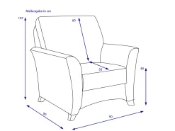 Sessel bassetti SYDNEY