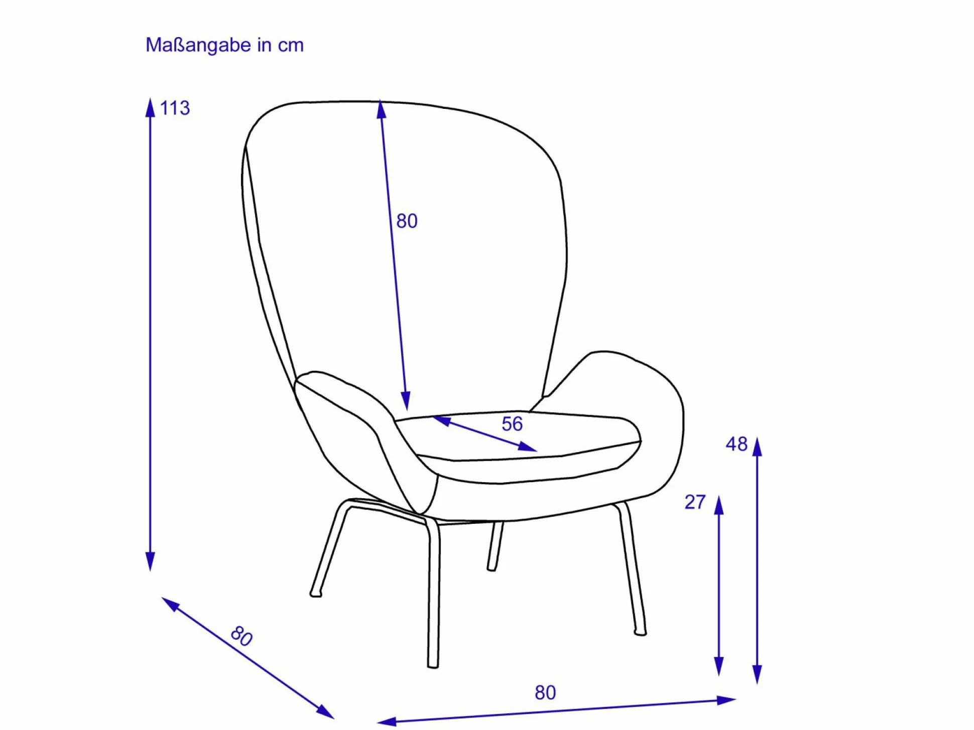 Sessel ROLF BENZ 594