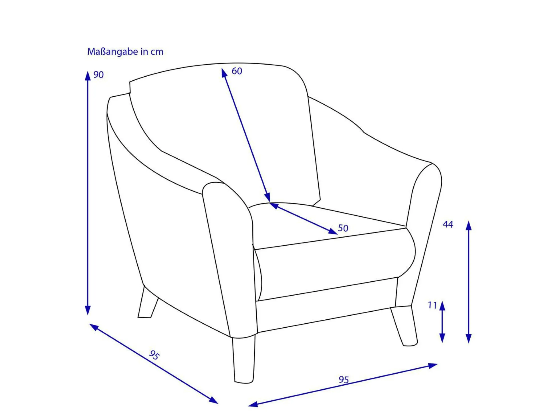 Sessel Rolf Weber SAARLUIS