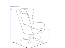 Sessel SANSIBAR TRELLEBORG