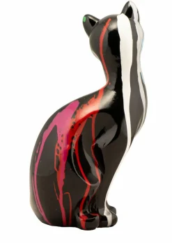 Skulptur BUNTE KATZE II
