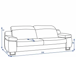 Sofa Rolf Weber 2,5 Sitzer HAGEN