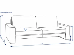 Sofabank ROLF BENZ EGO 011