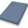 Spannbettlaken Jersey blau