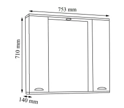 Spiegelschrank CASALO