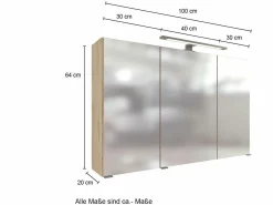 Spiegelschrank vito KEYTO