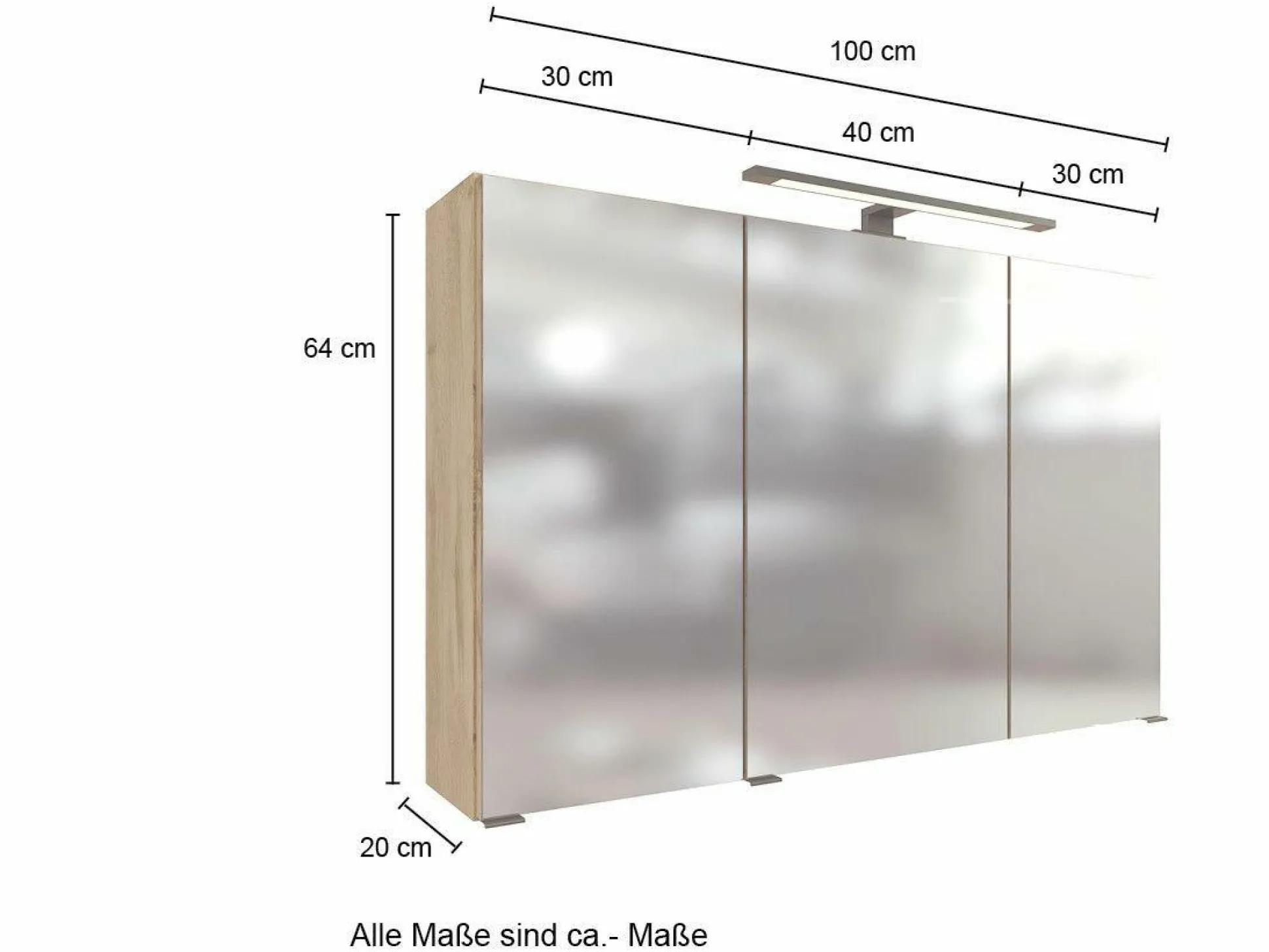 Spiegelschrank vito KEYTO