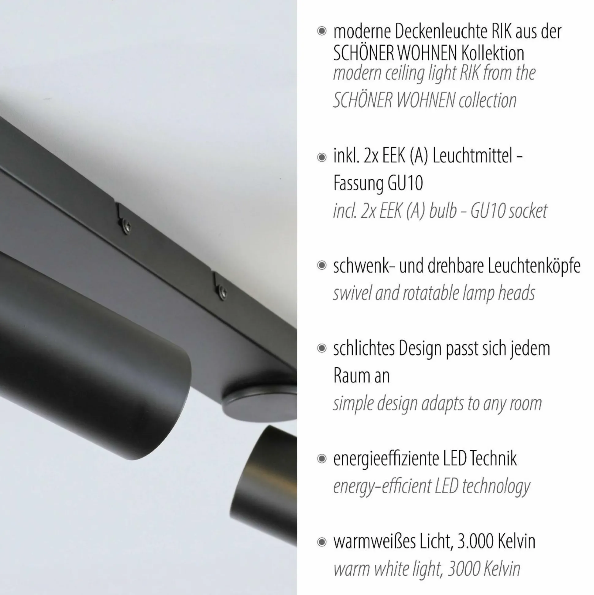 Spotleiste SCHÖNER WOHNEN RIK
