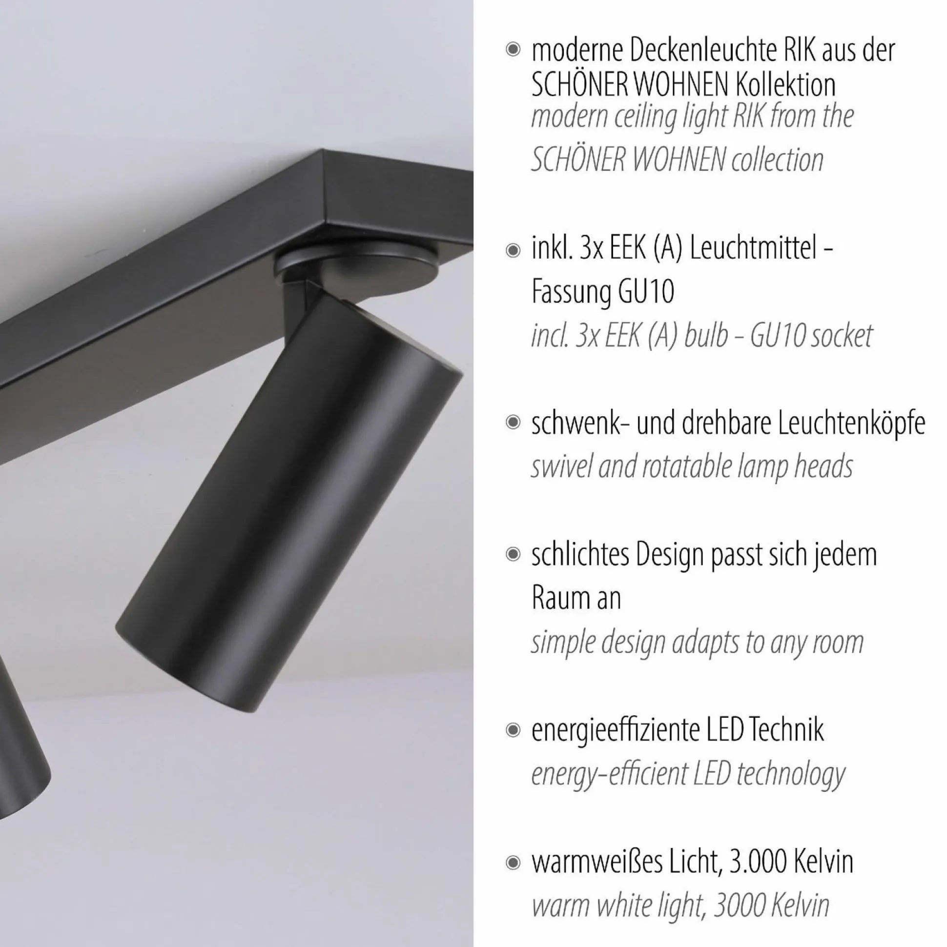 Spotleiste SCHÖNER WOHNEN RIK