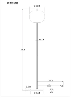 Stehleuchte BLACKY I