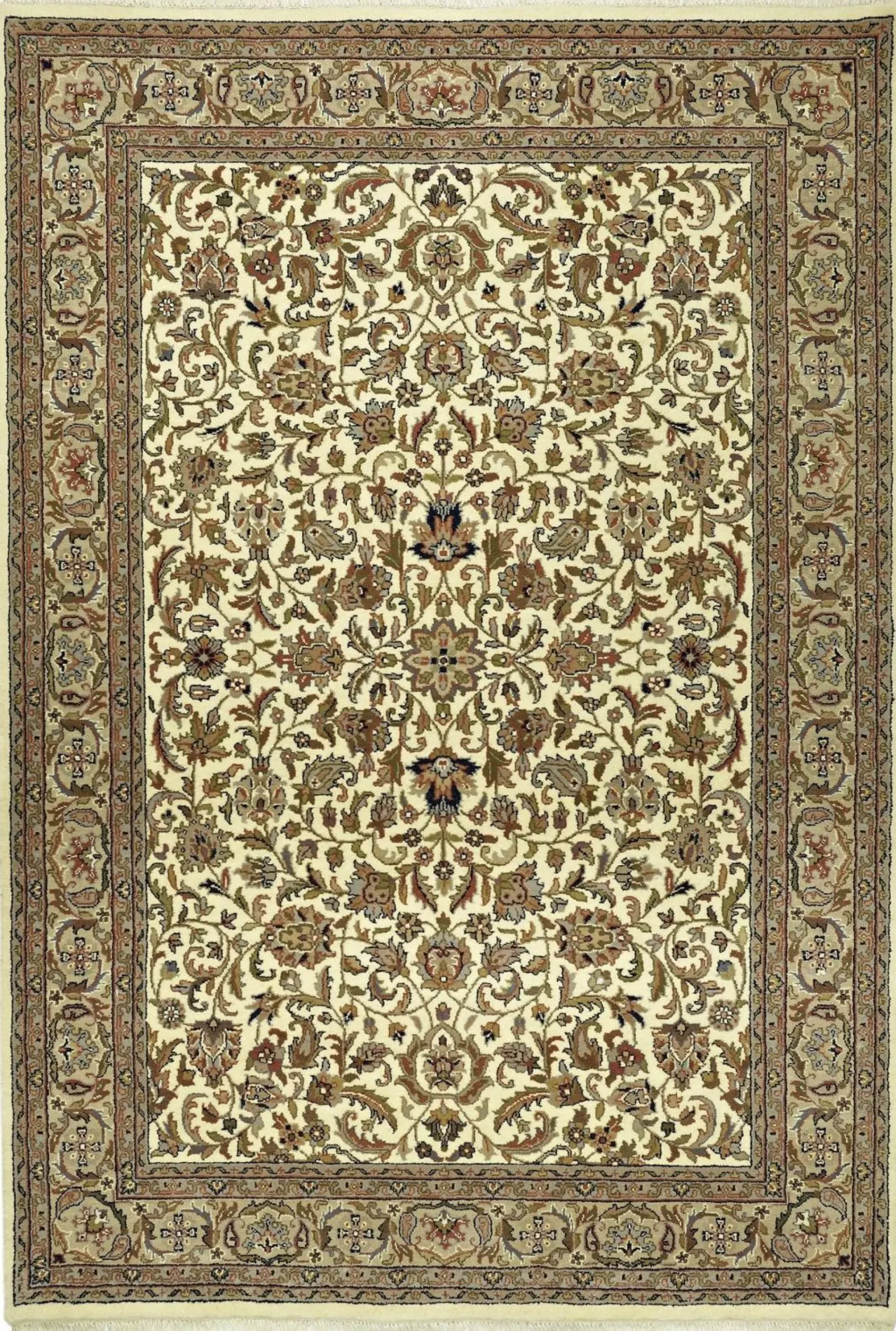 Teppich BENARAS Isfahan beige