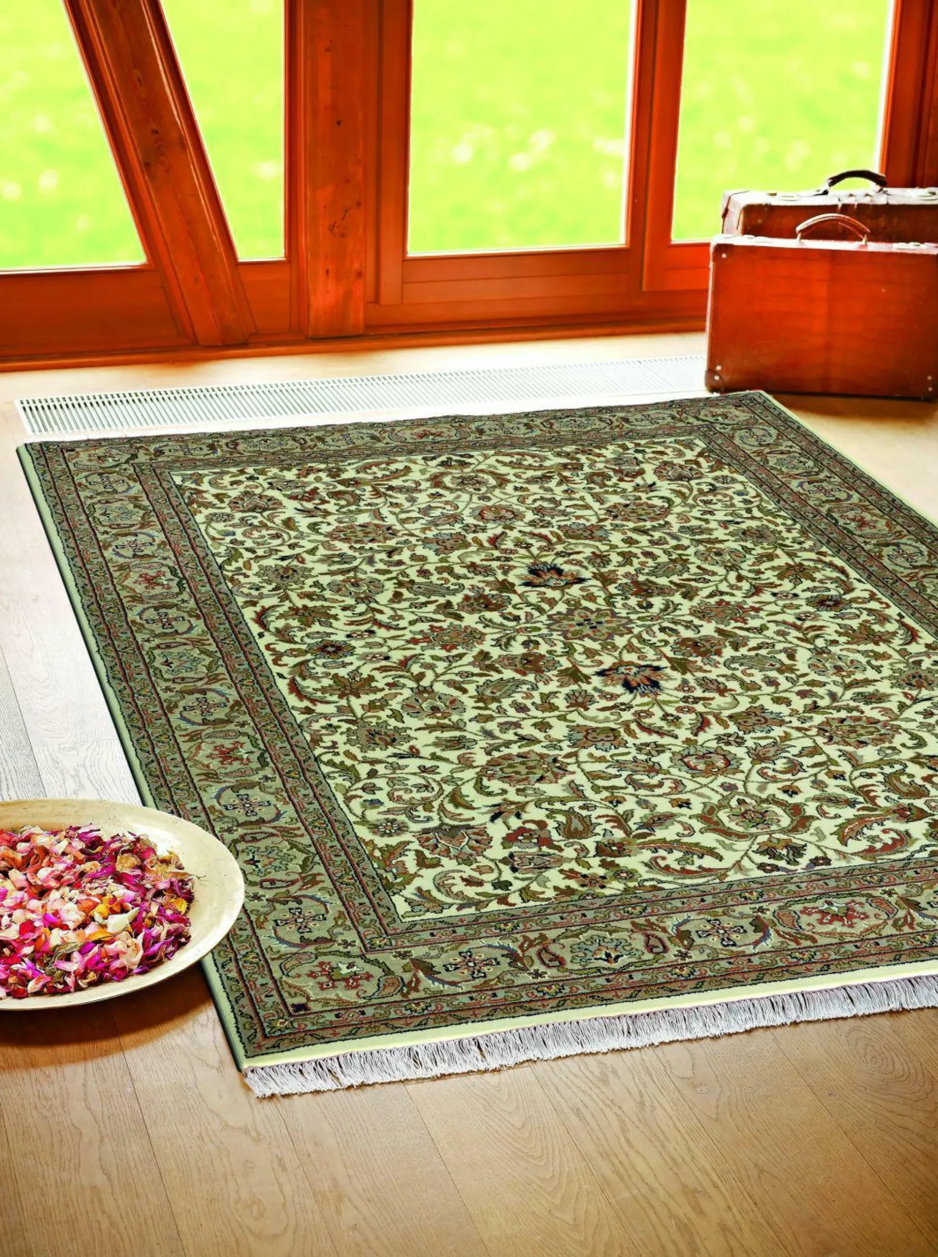 Teppich BENARAS Isfahan beige