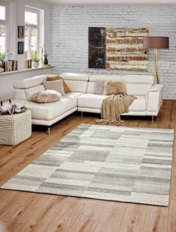 Teppich NATURE LOOP hellsand