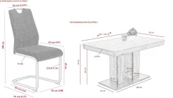 Tischgruppe BRITTA I