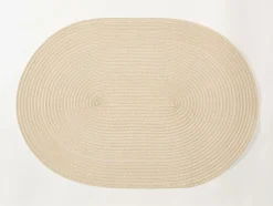 Tischset SAMBA oval creme