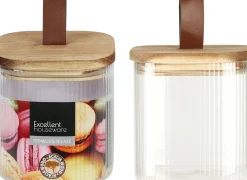 Vorratsdose GLAS/BAMBUS