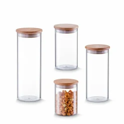 Vorratsglas Bamboodeckel