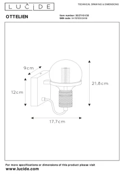 Wandleuchte OTTELIEN