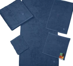 Waschhandschuh VITA denim