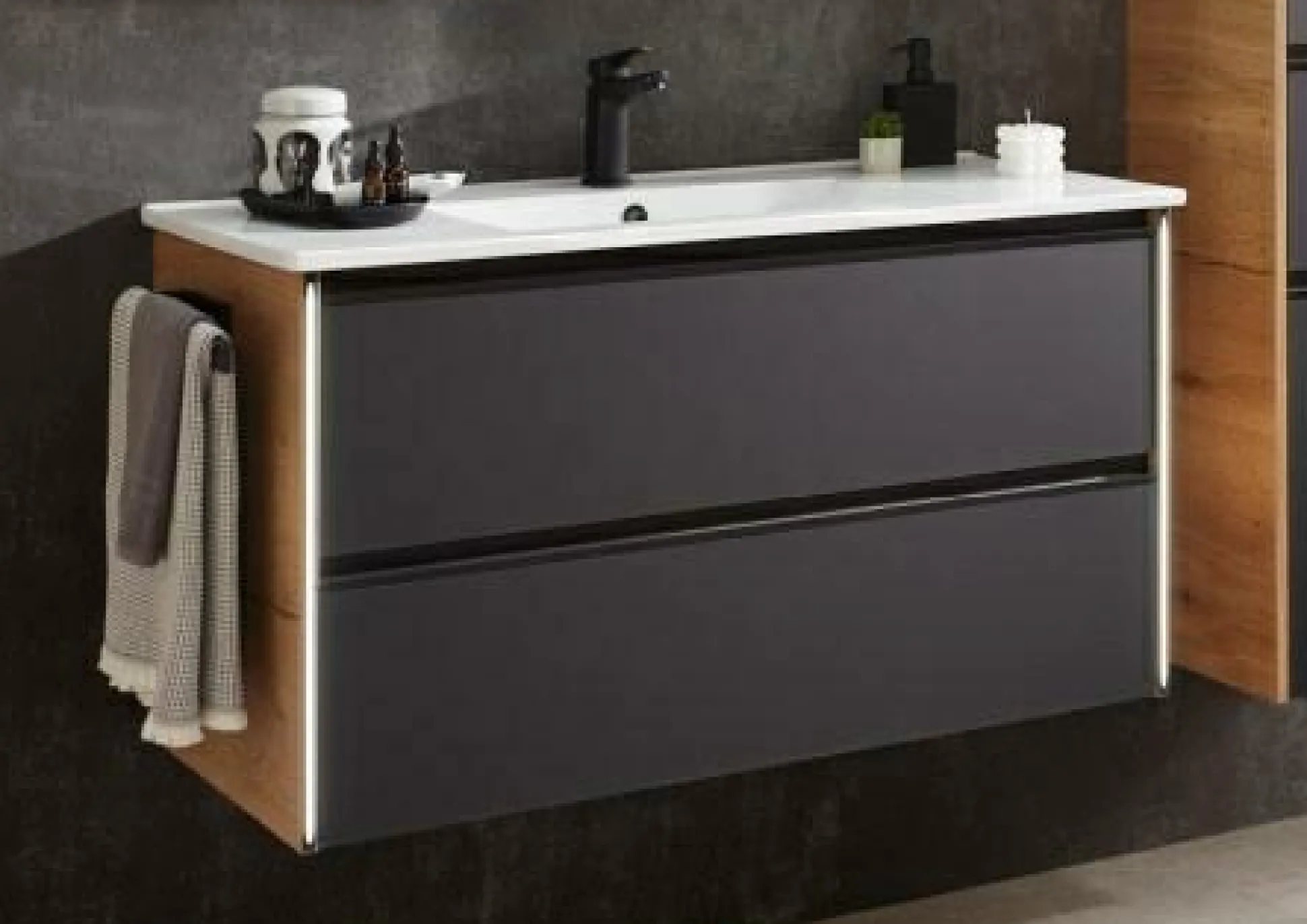 Waschplatz Aquarell BORDEAUX