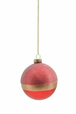 Weihnachtskugel GOLDEN STRIPE