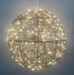 Weihnachtskugel LED GOLDEN TWIST