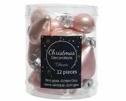 Weihnachtskugel-Box Herzen PUDERROSA