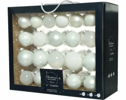 Weihnachtskugel-Box MAXI WINTERWEISS