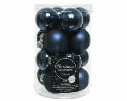 Weihnachtskugel-Box NACHTBLAU