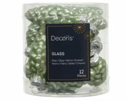 Weihnachtskugel-Box Zapfen MATCHAGRÜN