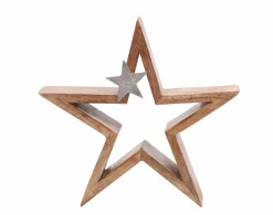 Weihnachtsstern mit AluWeihnachtsstern