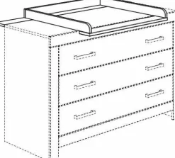 Wickelaufsatz PAIDI FIONA