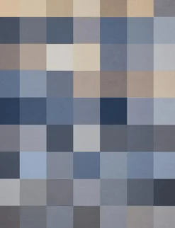 Wohndecke BLUE WOVEN