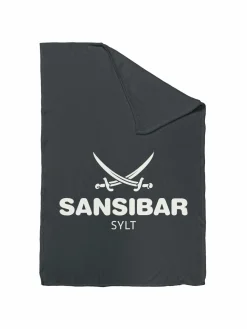 Wohndecke SANSIBAR anth./weiß