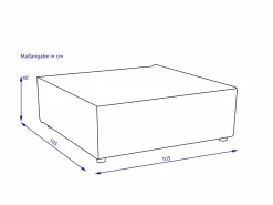 Zwischen-Hocker MEDIUM CROSWEL